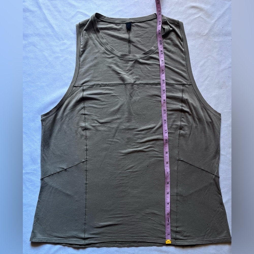 Lululemon Athletica Khaki Tank Top - Picture 9 of 10